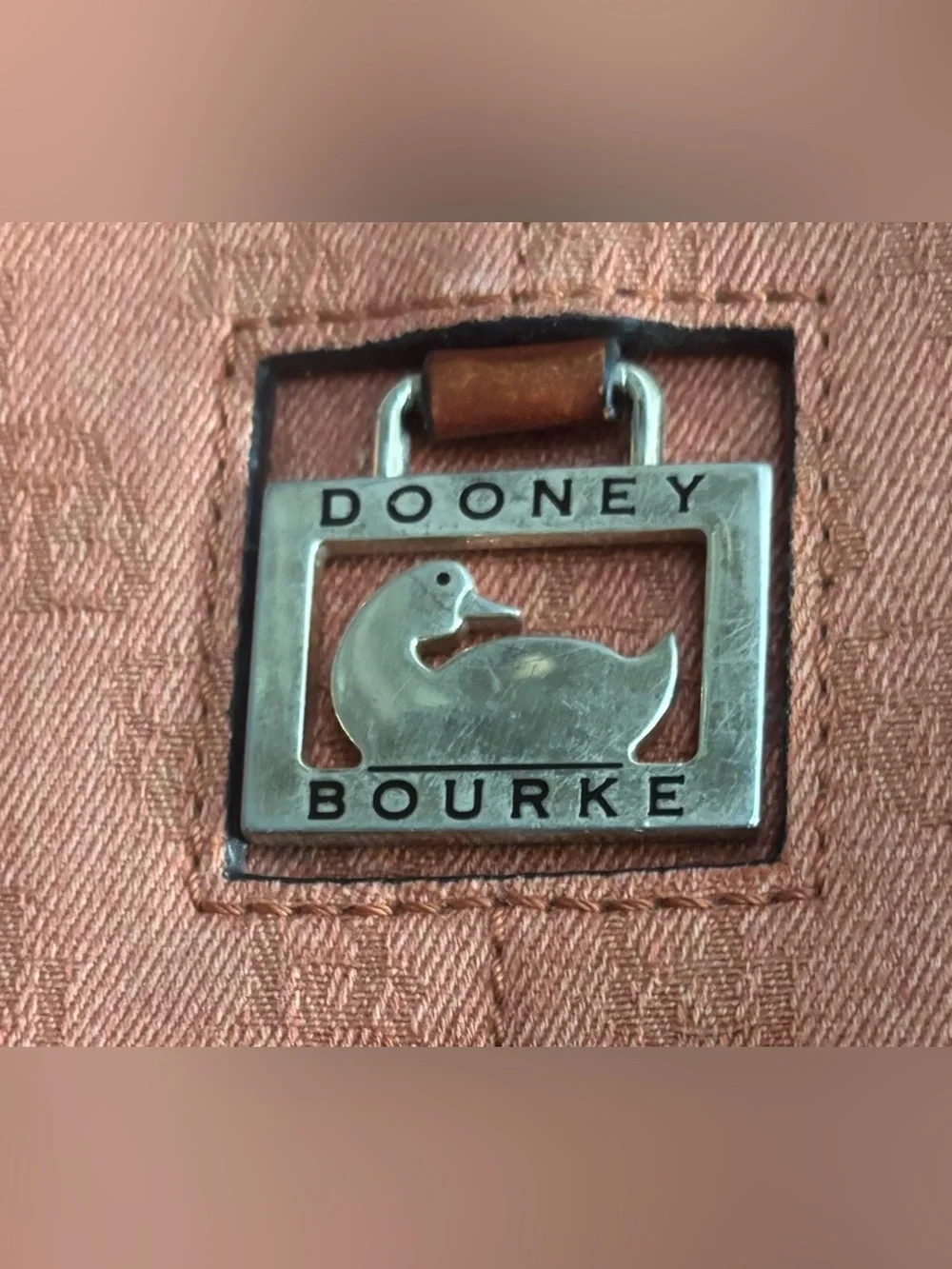 Dooney & Bourke monogram hobo bag purse